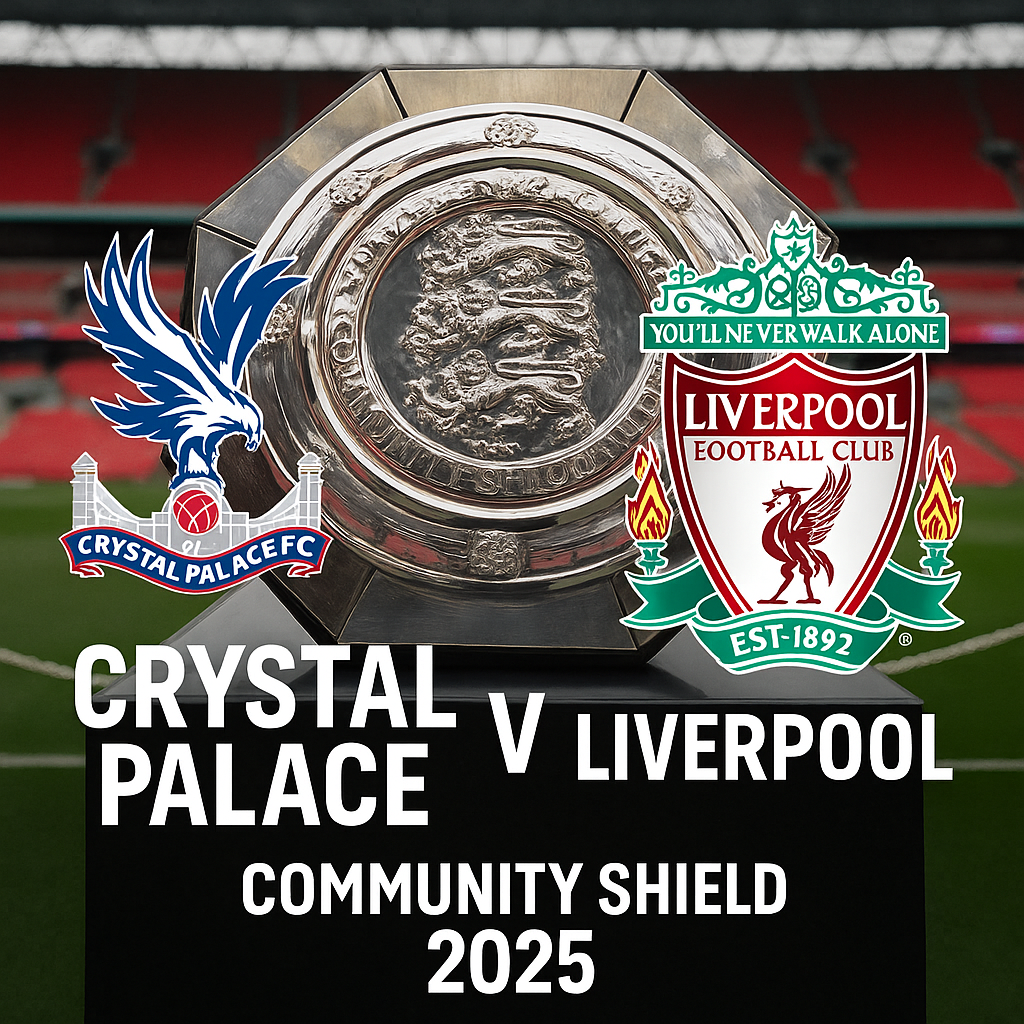 Anglijos supertaurė 2025: „Crystal Palace“ prieš „Liverpool“